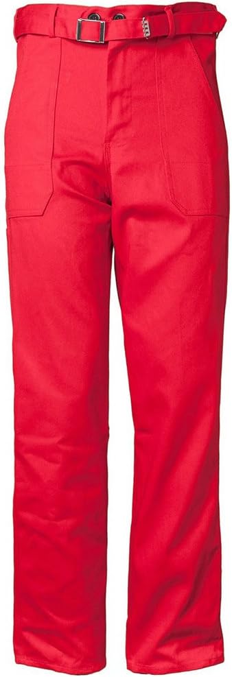 Planam 0118098 BW 290 Bundhose, Mittelrot, Grösse 98 Mittelrot 98, Mittelrot 98
