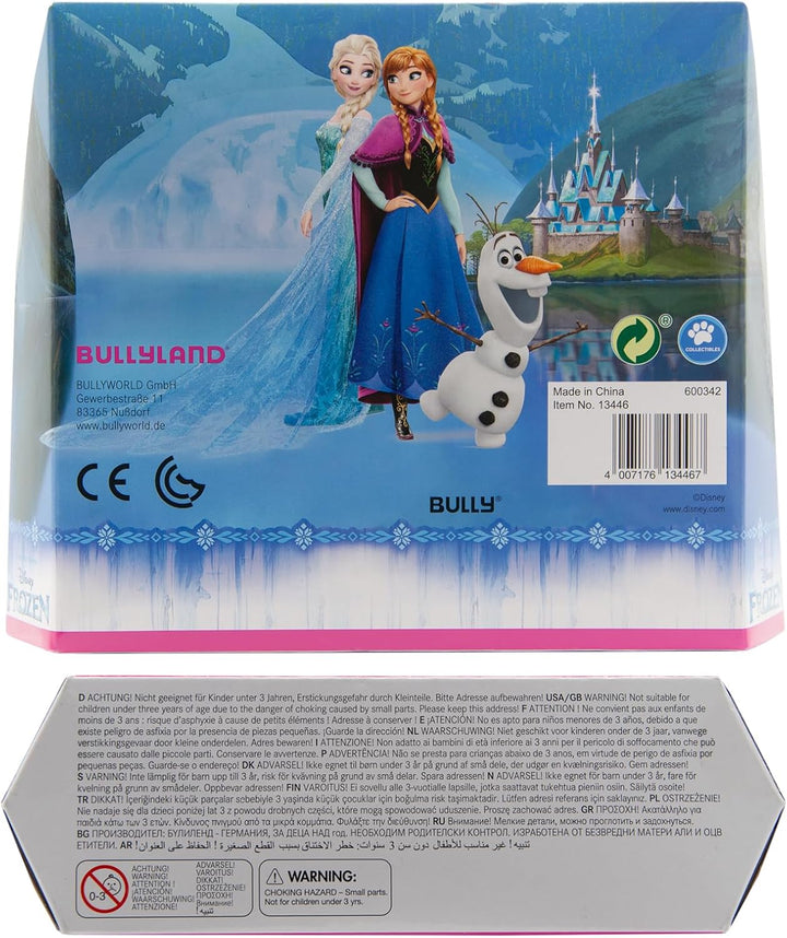 Bullyland 13446 - Spielfiguren Set Prinzessin Elsa, Anna und Olaf aus Walt Disney Die Eiskönigin, de