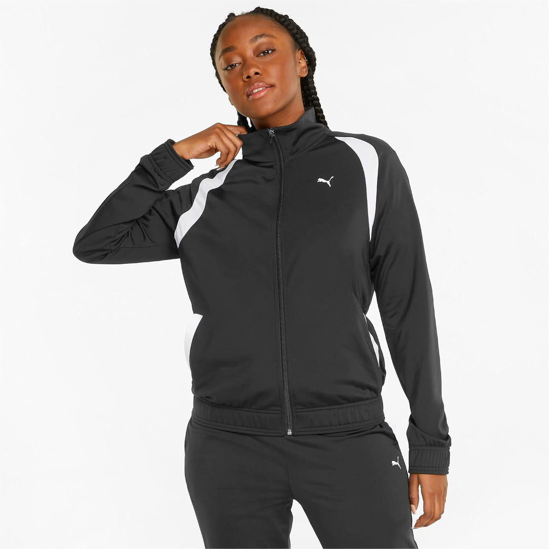 PUMA Damen Classic Tricot Suit Op Trainingsanzug XL Puma Schwarz, XL Puma Schwarz