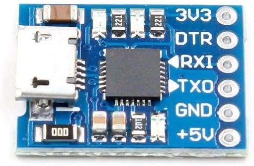 5pcs CJMCU CP2102 Micro USB to UART TTL Module 6Pin Serial Converter