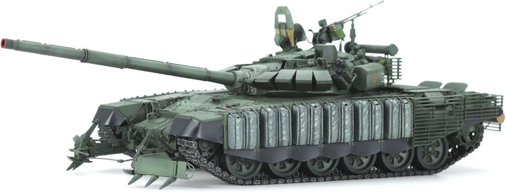 Meng Model MNGTS-053 MBT T-72B3M / KMT-8 Minenreinigung, unlackiert