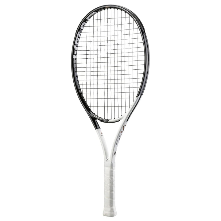 HEAD Speed Jr.25 Tennisschläger, Schwarz/Weiss, Griffstärke 07, 8-10 Jahre