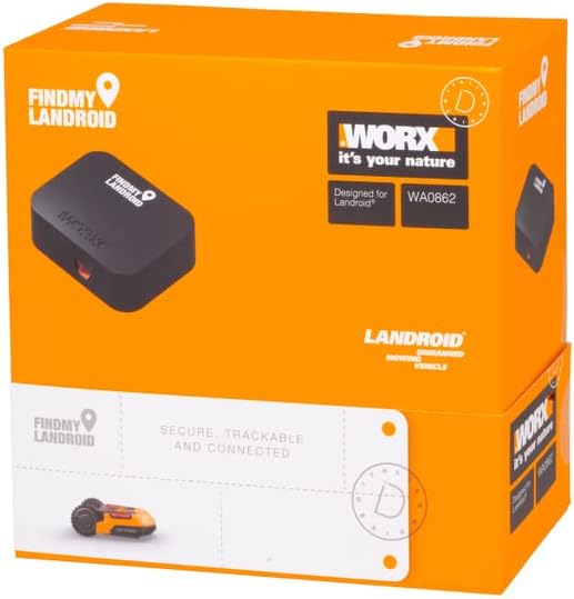 WORX WA0862 Find My Landroid - Landroid Mähroboter Navigator - Schutz vor Diebstahl - ideal für Klei