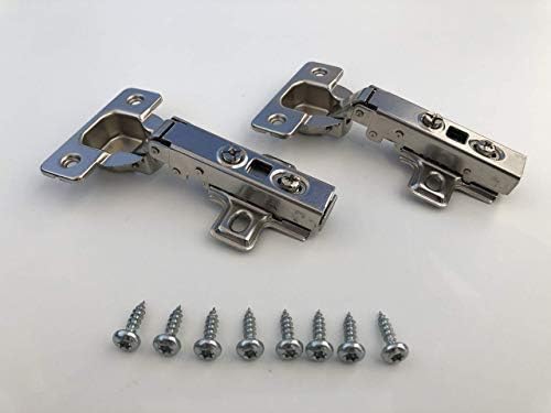 8er-Set Scharniere (neu) mit Softclose für Besta mit 8 Scharniere und 32 Schrauben