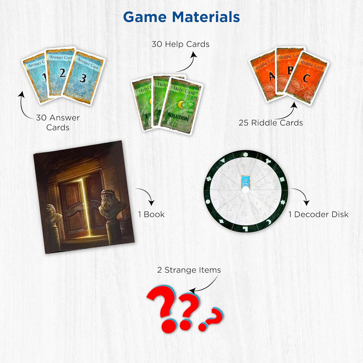 Thames & Kosmos - EXIT: The Mysterious Museum - Level: 2/5 - Unique Escape Room Game - 1-4 Players -