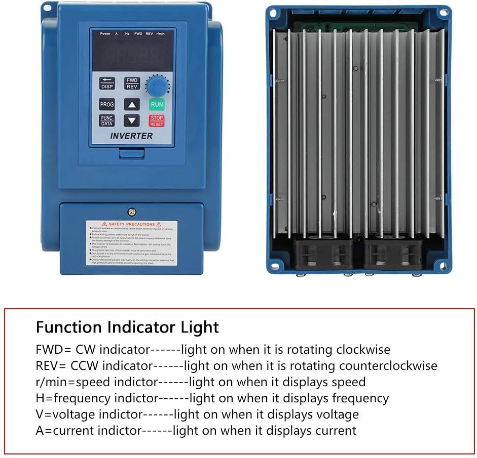 Frequenzumrichter，Jectse 380VAC 4kW 3-phasige PWM-Steuerung Wechselstrom VFD-Wechselrichter VFD Inve