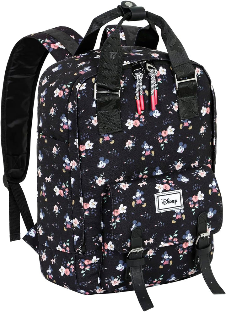Disney Mickey Mouse Nature Rucksack, Schwarz , Einheitsgrösse, Pfirsich Rucksack 36cm Peach Rucksack