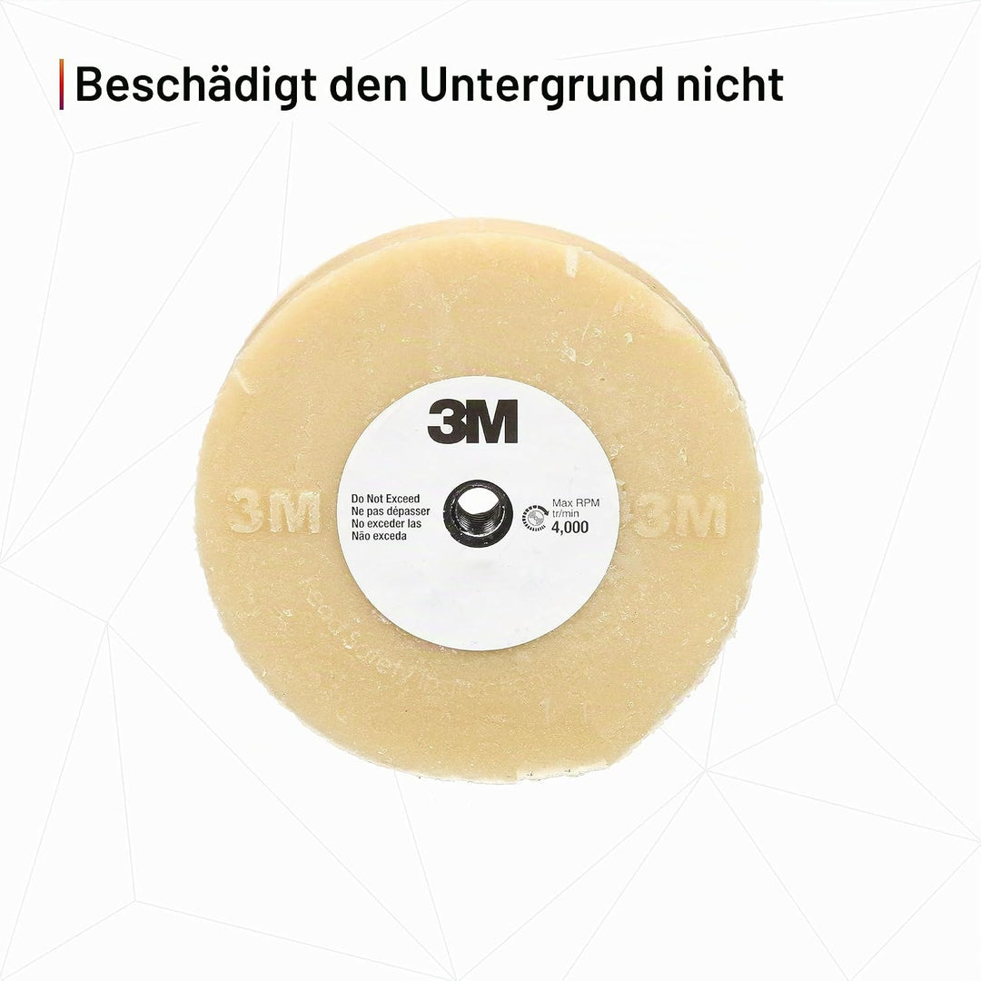 Cubitron 3M Stripe Off Wheel – Klebstoffentferner – Radiergummi – Entfernt Abziehbilder, Streifen, V