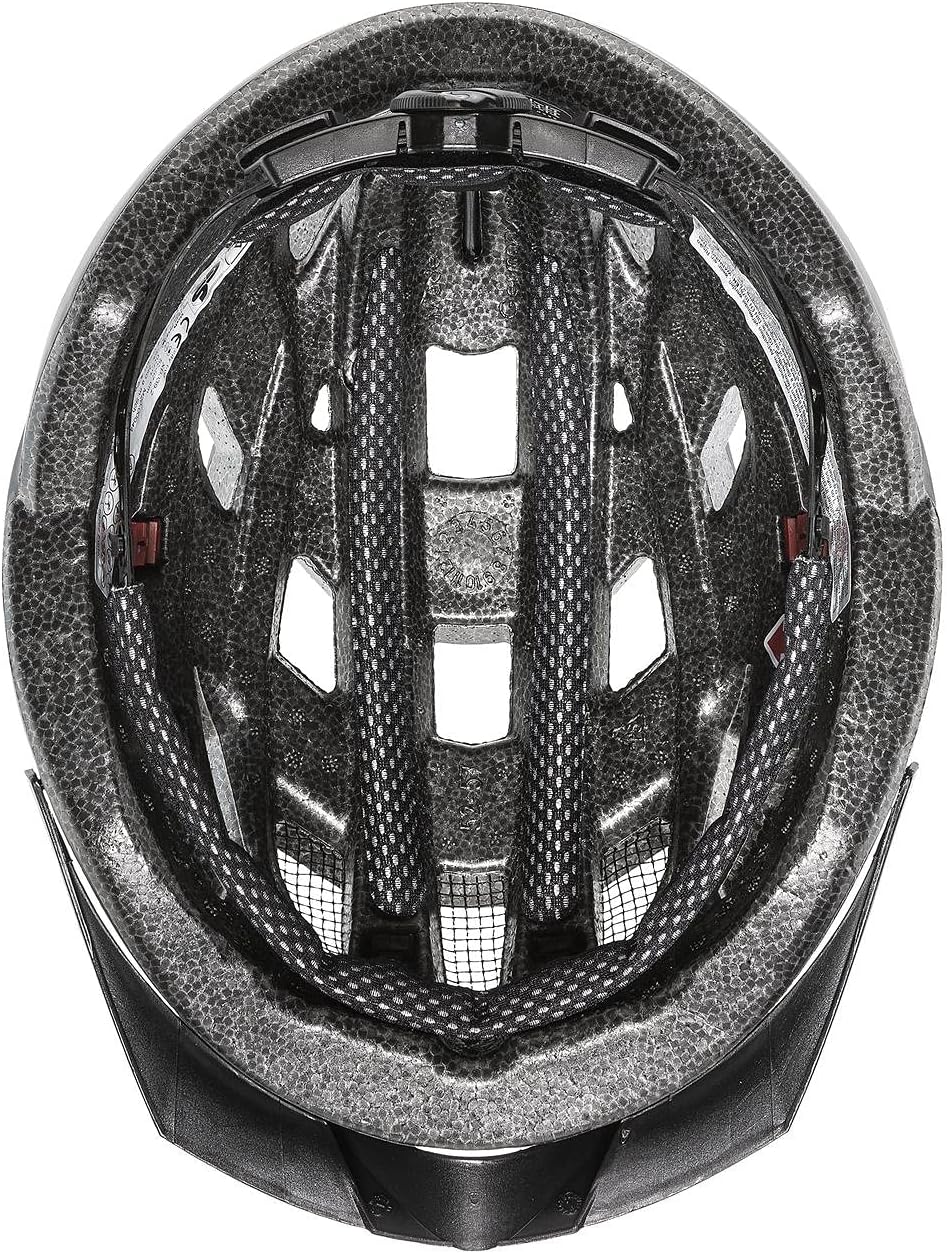 uvex Unisex – Erwachsene, City i-vo Fahrradhelm 56-60 cm all black matt, 56-60 cm all black matt