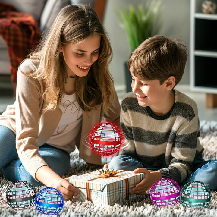 2026 Fliegender Ball Spielzeug FüR Junge, Hover Flying Rotierender Schwebeball Magischer Boomerang S