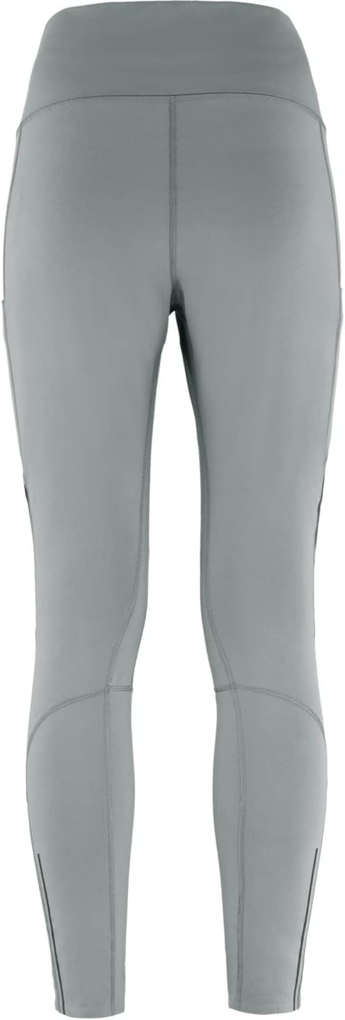 FJALLRAVEN Damen Abisko Värm Trekking Tights W XL Flint Grey-iron Grey, XL Flint Grey-iron Grey