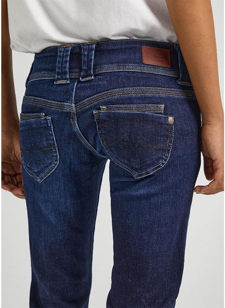 Pepe Jeans Damen Straight Leg VENUS 29W / 32L Blue (Denim-cs7), 29W / 32L Blue (Denim-cs7)
