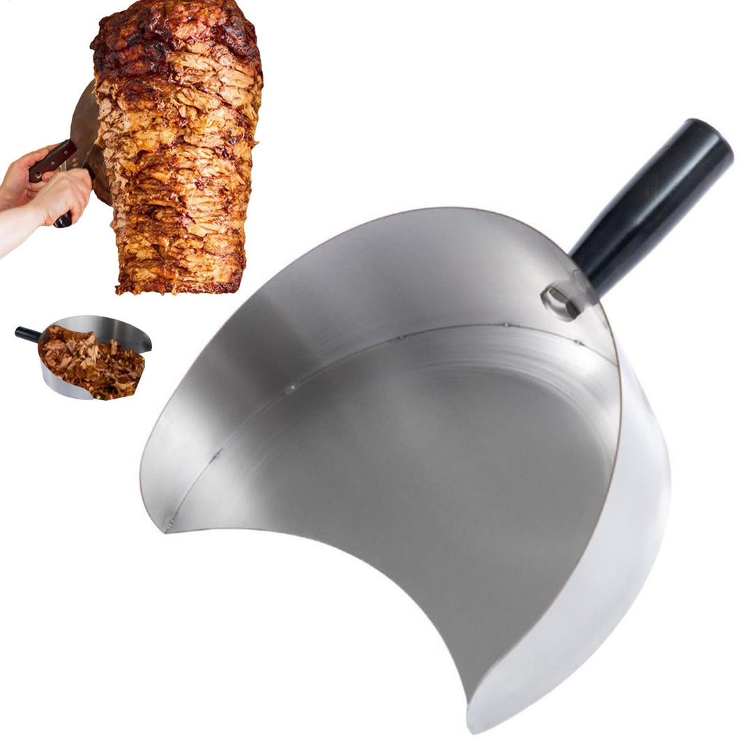 Grillschaufel Mit Grosser Kapazitätsschaufel, Handheld Rotisserie Catcher Pan Für Shawarma Machine K
