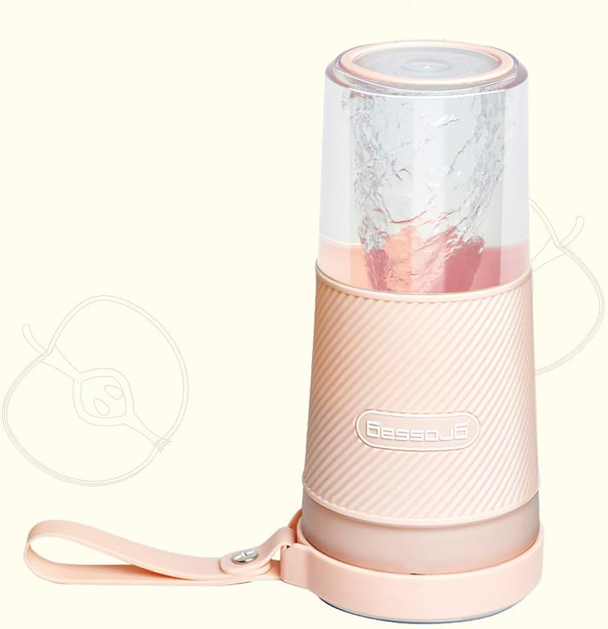 grossag Akku Smoothie Mixer to-go MX 10.05 Türkis mit USB für 0,3 Liter, Türkis