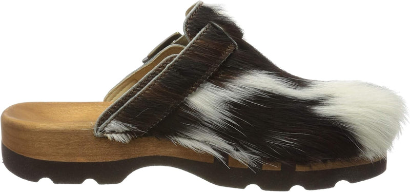 Woody Lukas Herren Clogs, 49 EU Mehrfarbig Natur