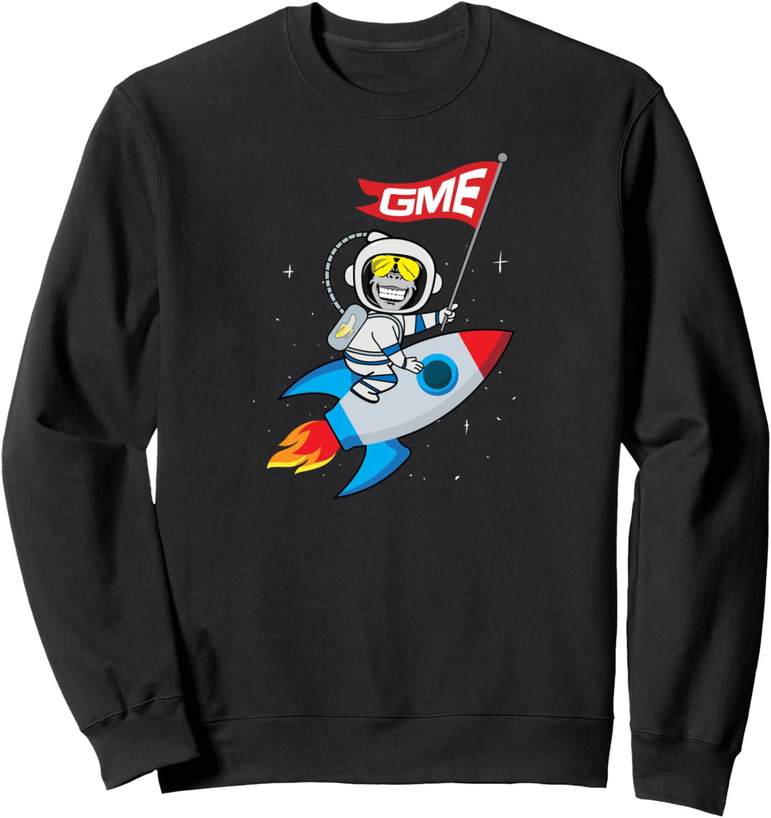 Apes To The Moon $GME Short Squeeze Sweatshirt