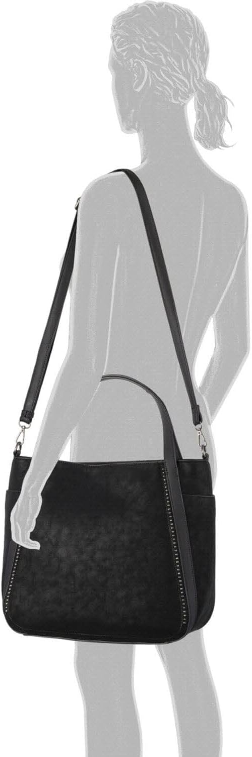 Gabor Damen Lill Shopper Schwarz, Schwarz