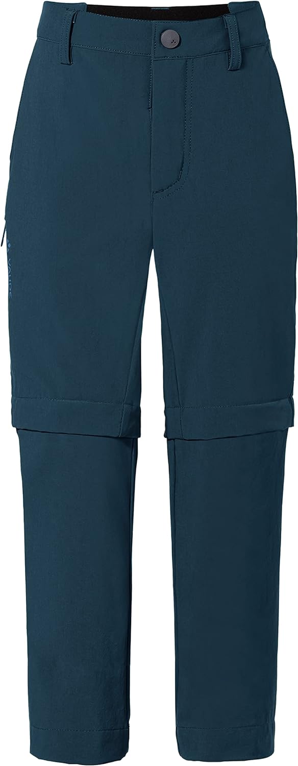 VAUDE Unisex Kinder Hose Kids Detective Stretch Zo Pants Ii 92 Dark Sea, 92 Dark Sea