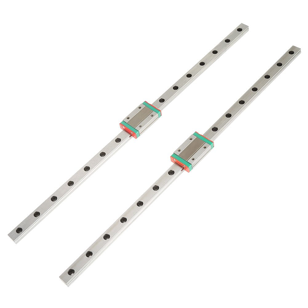 2 stücke LML12H Linearschienenführung LML12H 400mm Länge Linearschiene MGN12H Gleitblöcke Führungssc
