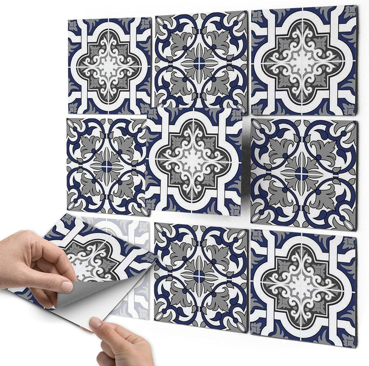 CREATISTO Klebefliesen Stickerfliesen Fliesenfolie - Aufkleber Sticker für Wandfliesen I Klebefliese
