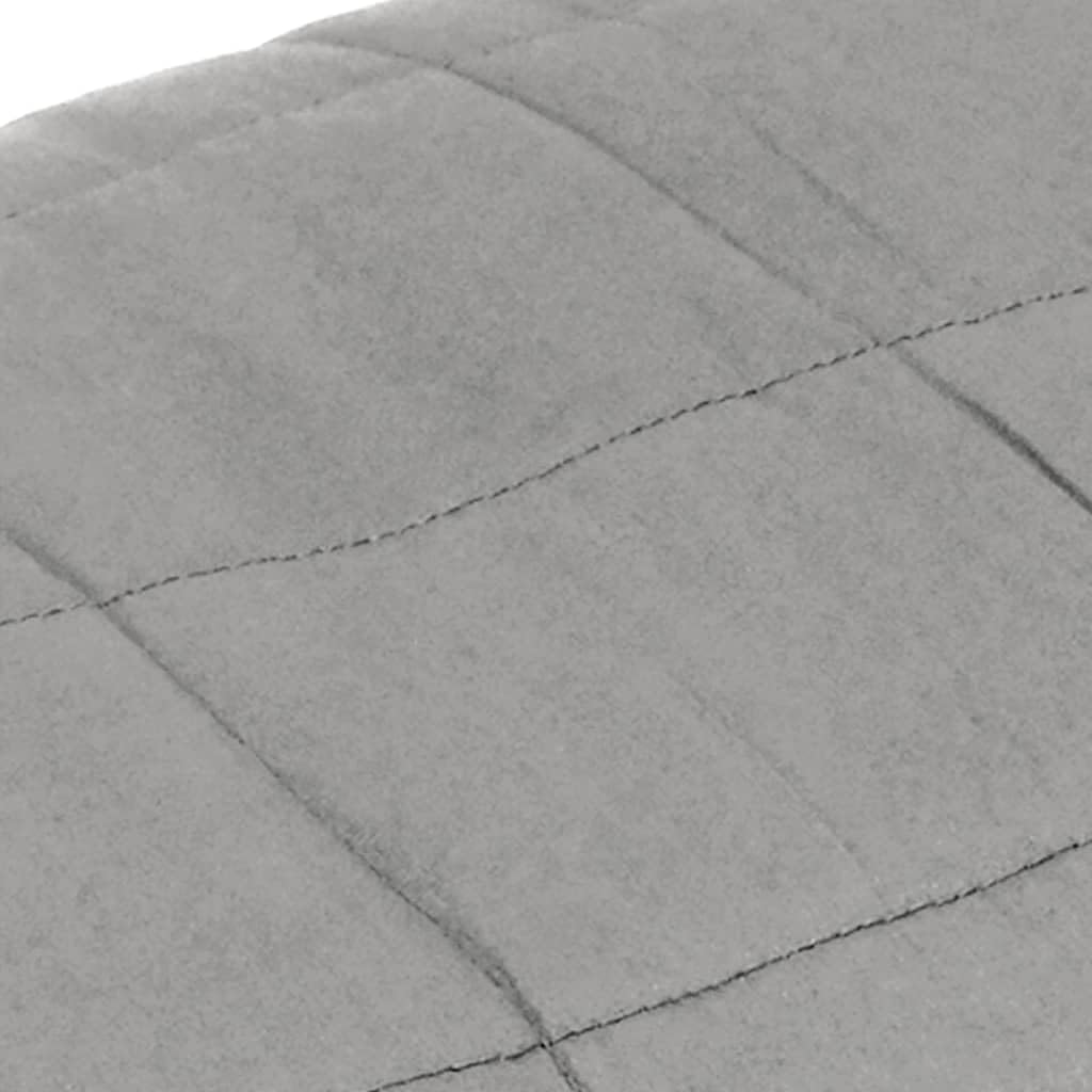 SKM Gewichtsdecke Grau 220x230 cm 15 kg Stoff, Weight: 15.4 kg, 3154791 Grau 220 x 230 cm,15 kg, Gra
