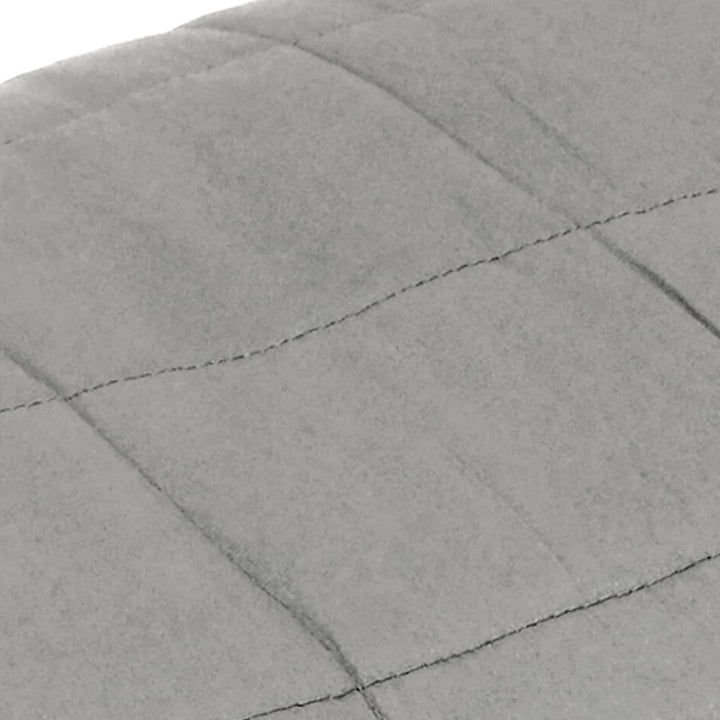 SKM Gewichtsdecke Grau 220x230 cm 15 kg Stoff, Weight: 15.4 kg, 3154791 Grau 220 x 230 cm,15 kg, Gra