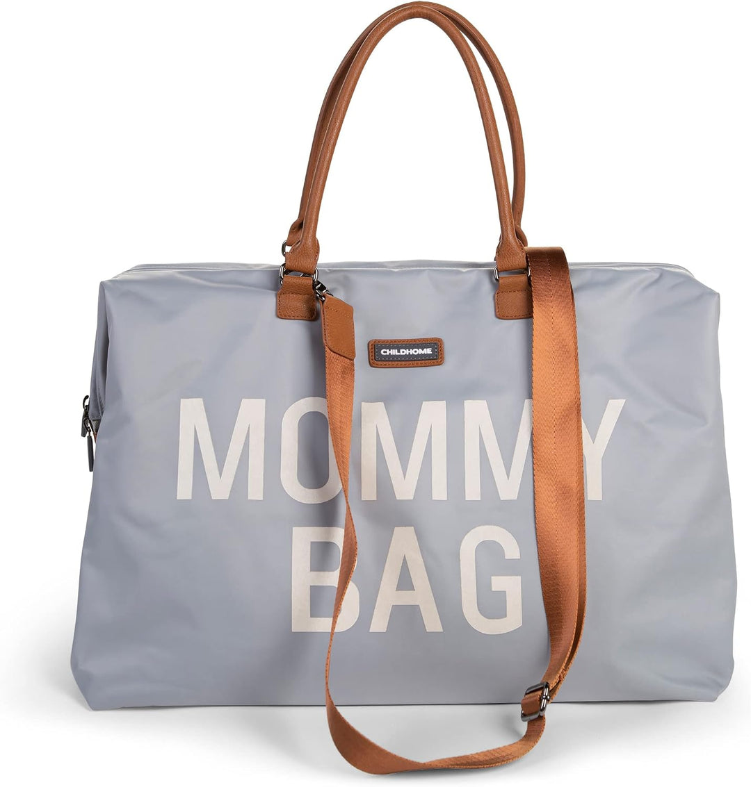 CHILDHOME Mommy Bag, Wickeltasche, Mutterschaft, Reisetasche, grosse Kapazität, Wickelunterlage, ver