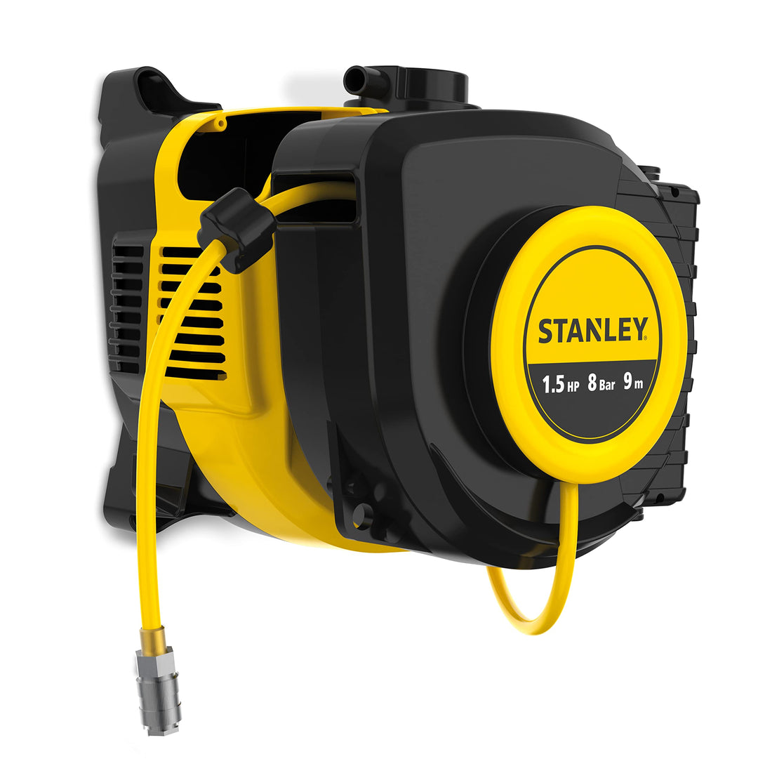 Stanley Luftkompressor SXCMS15WE 8215400ST - Kompressor 8 Bar - 160L/Min Saugleistung - Ölfrei - Luf
