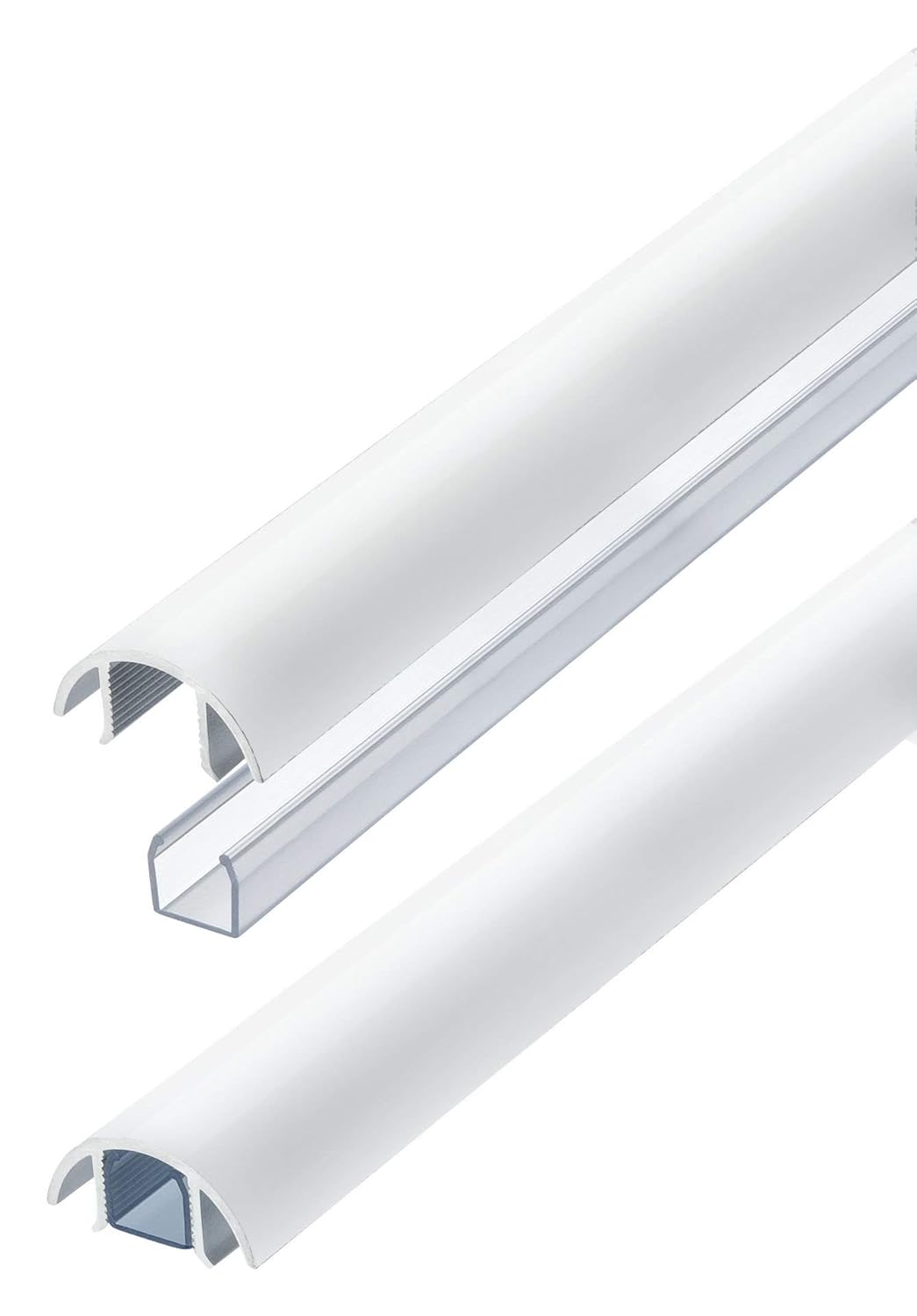 Mini Design Aluminium Kabelkanal für z.B. Lautsprecher - 30mm breit von ALUNOV (Länge: 100cm, Weiss