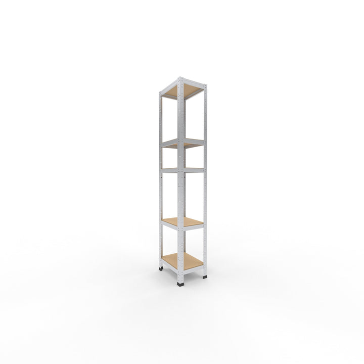 shelfplaza® 180x30x40cm Home Schwerlastregal verzinkt/Metallregal mit 5 Böden/Kellerregal Metall, Ga