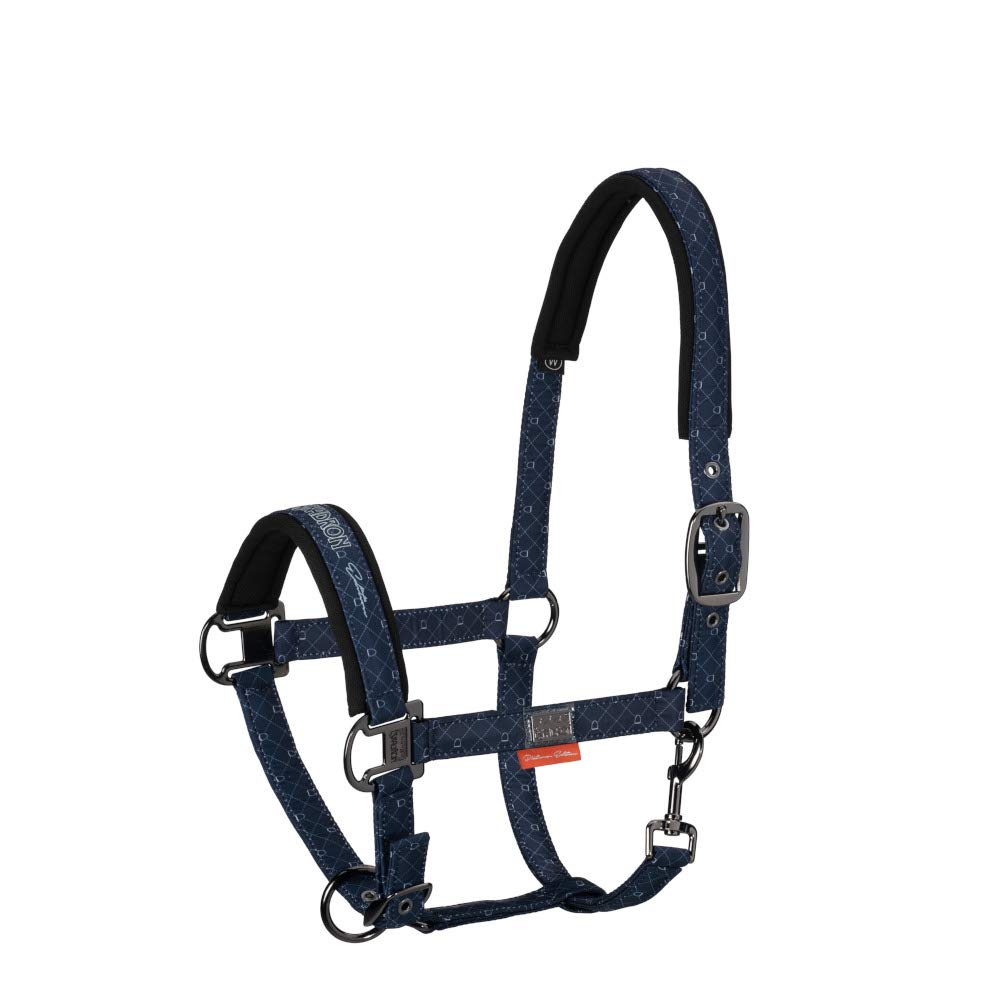 Eskadron Platinum Glossy Head Collar Extra Full Size Navy