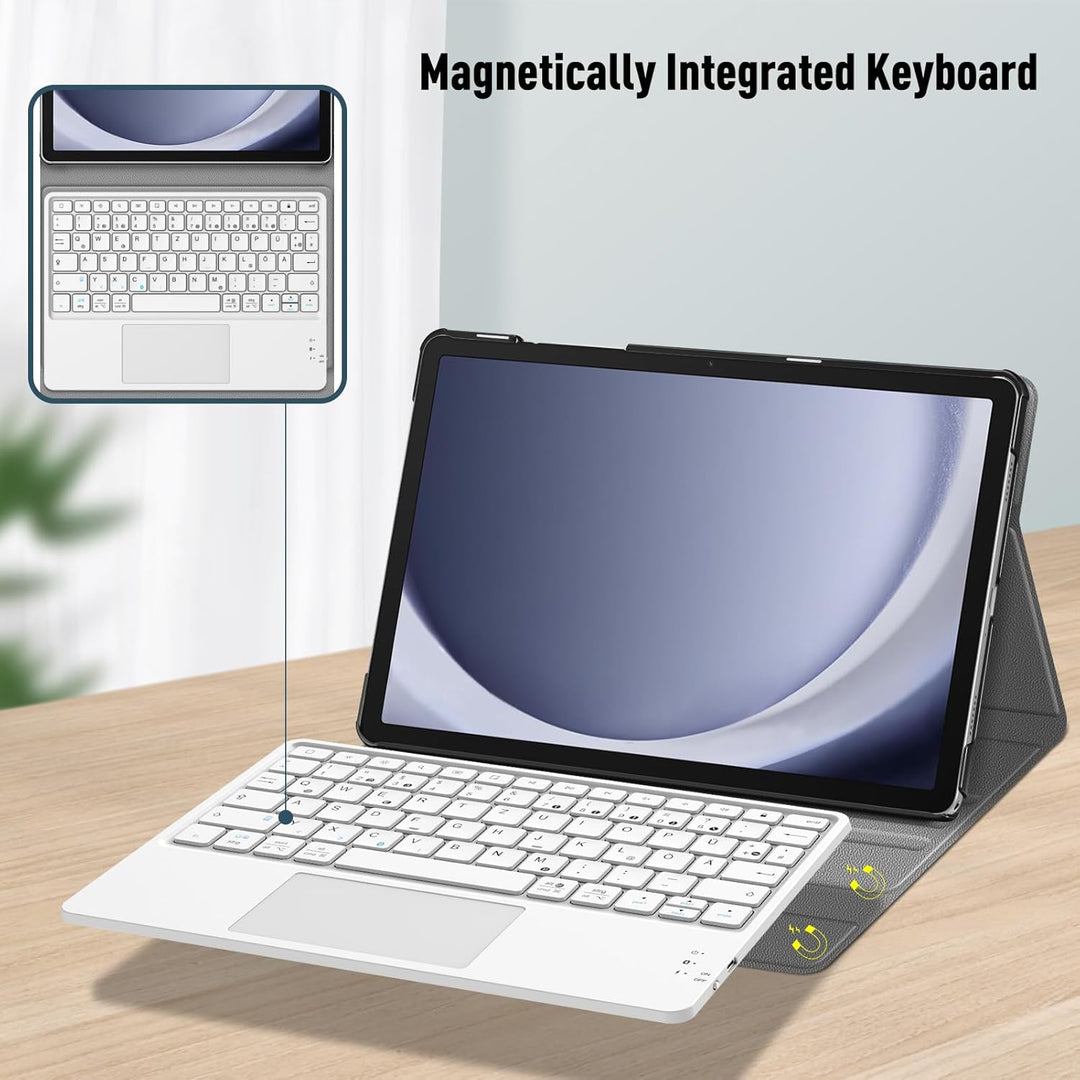 FINTIE Tastatur Hülle für Samsung Galaxy Tab A11+ Plus 11" 2025 / Tab A9+ Plus 11 Zoll 2023 Tablet -