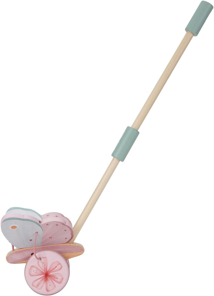 Little Dutch 7343 FSC Holz Schiebetier Schmetterling - Fairy Garden rosa