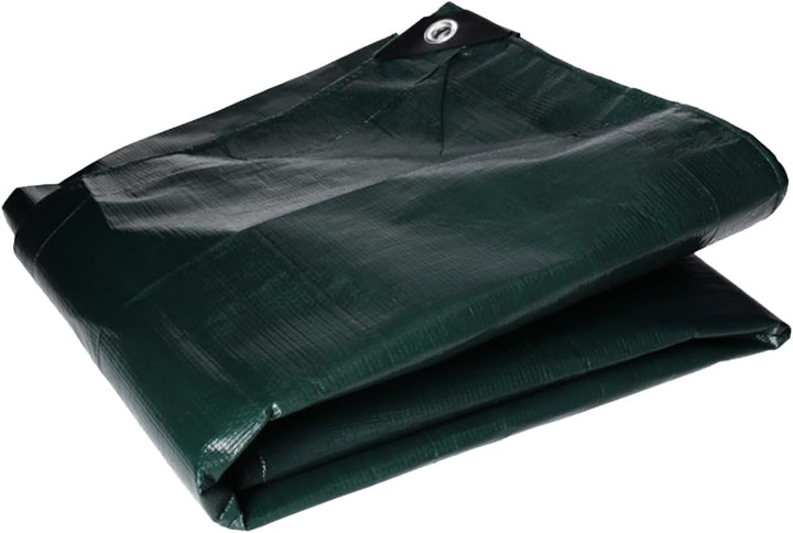 Abdeckplane 4m x 6m Gewebeplane Premium Line 140g/m² mit Ösen (50cm Abstand) – wasserdicht, reissfes