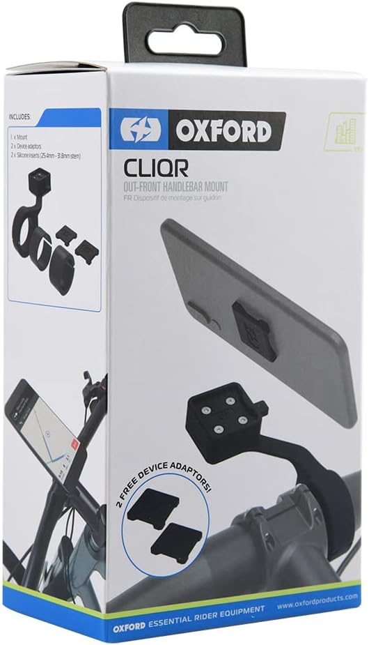 Oxford CLIQR - Lenker Out-Front Handlebar Mount Schwarz, Out-Front Handlebar Mount Schwarz