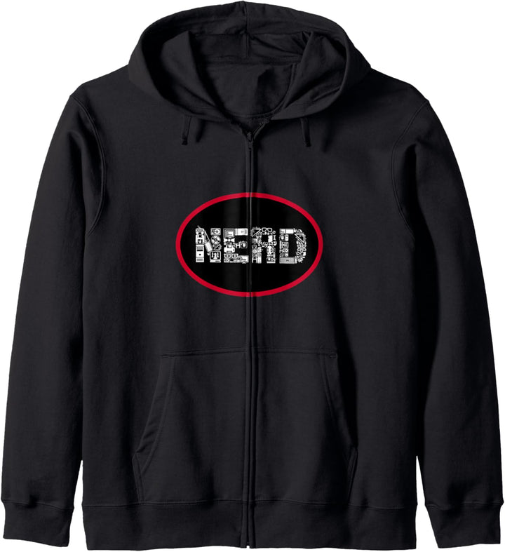 NERD Research For Science Geeks Kapuzenjacke