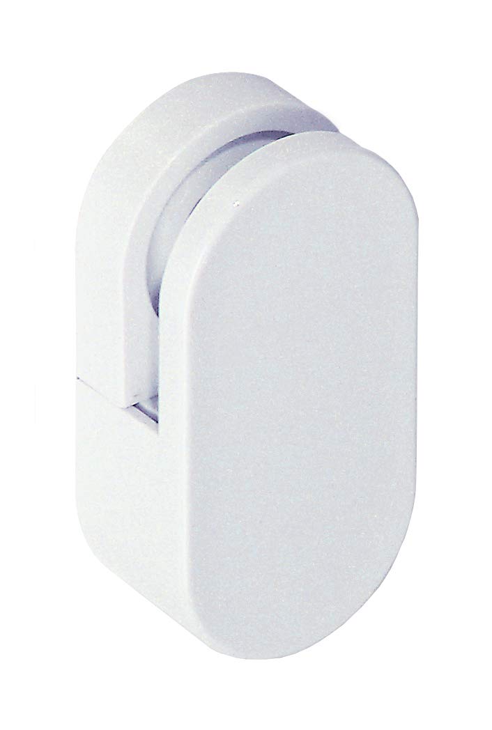 Hewi 477.01.100 99 Spiegelhalter 2 Stück Spiegel 6 mm verdeckte Verschraubung 30 x 60 x 18 mm Polyam
