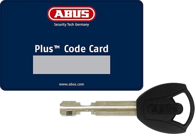 ABUS Rahmenschloss Pro Shield Plus 5950 NR + Anschlusskette 6KS/100 + Schlosstasche ST 5950 Single,