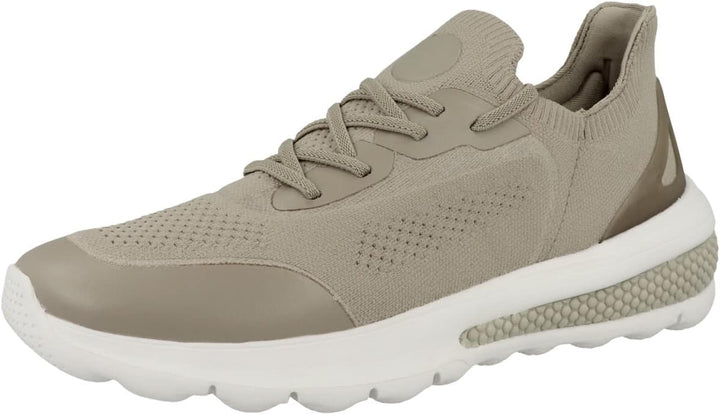 Geox Mädchen D Spherica Actif Sneaker 41 EU Sand, 41 EU Sand