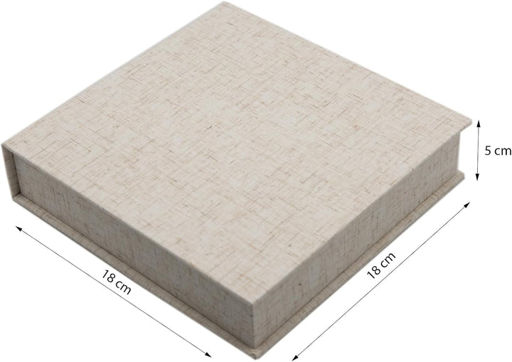 Elegant Erinnerungsbox, Foto-Box mit USB Slot. Geschenkbox für USB-Sticks und Fotoabzüge 10x15cm. Au