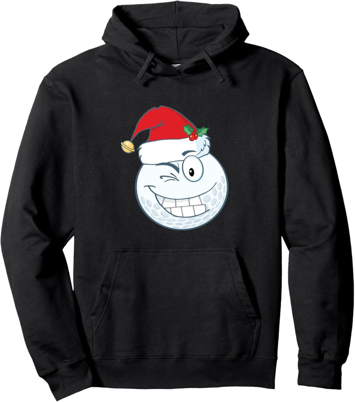 Weihnachtsmütze für Golfer, lustiger Golfball Pullover Hoodie