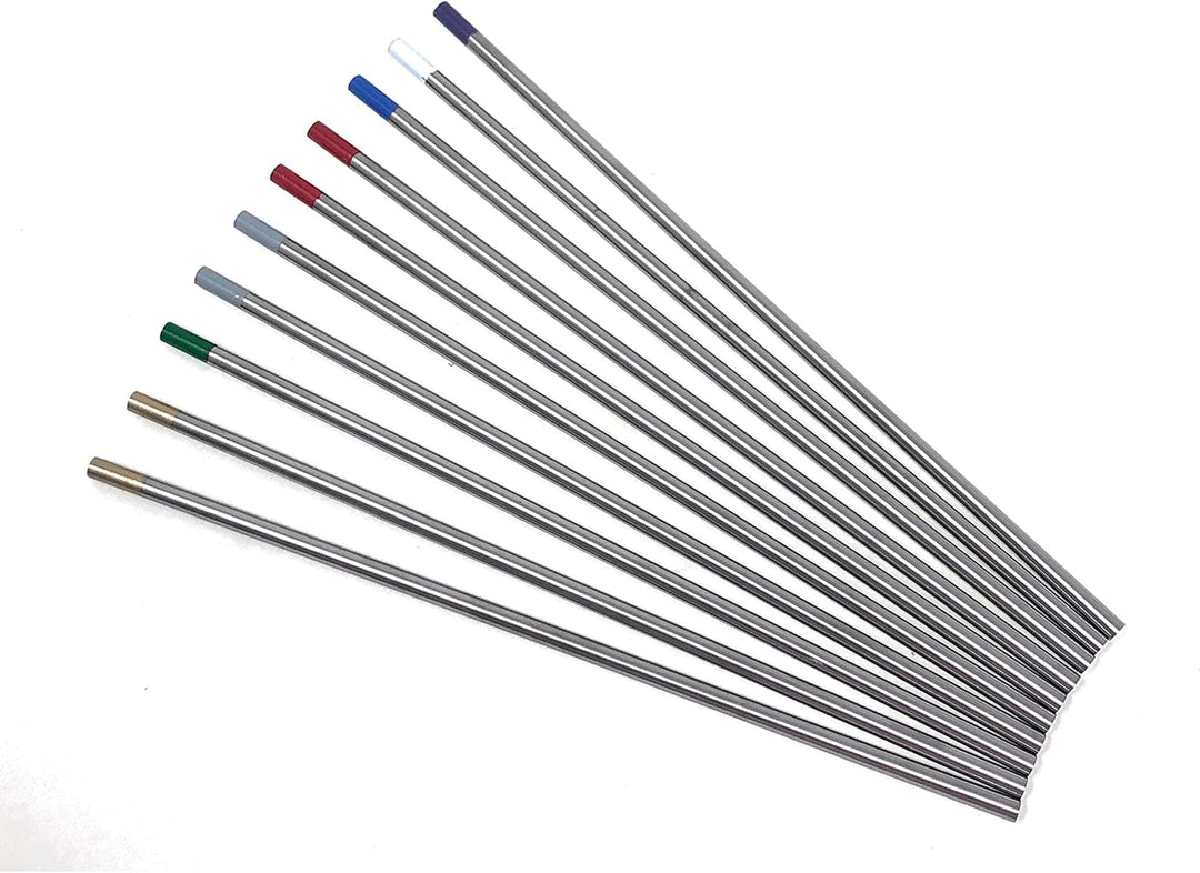 ELCAN Wolfram-WIG-Schweisselektroden, professionell, verschiedene Farben zum Schweissen, 1,0, 1,6, 2