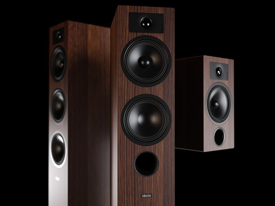Indiana Line TESI 5 standlautsprecher - Paar (Mokka) brown, brown