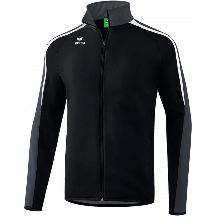 Erima Herren Liga Line 2.0 Präsentationsjacke S Schwarz/Weiss/Dunkelgrau, S Schwarz/Weiß/Dunkel