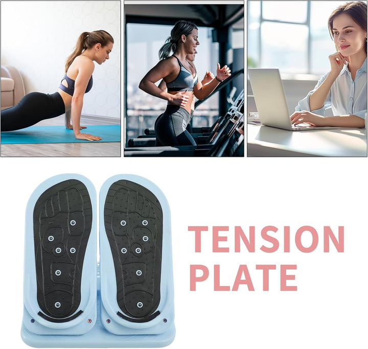 Wadenstretch Board | Fuss Stepper Trainingsgerät | Tragbarer 2 in 1 Kombigerät Spannungsplatte Stepp