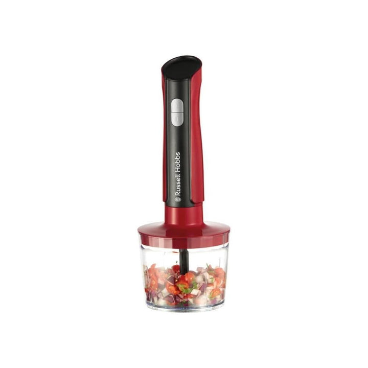 Russell Hobbs 3-in-1 Stabmixer, elektrischer Zerkleinerer, 3 Aufsätze für Brei, Smoothies und Cremes