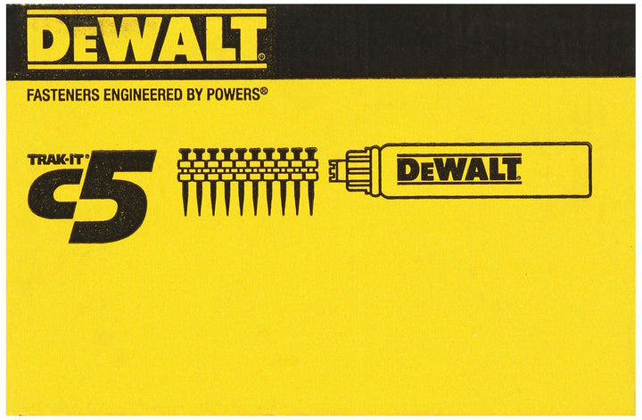 DEWALT DDF6110150 – Nägel 30 mm x 2,6 mm für Gasbefestigung C5 Track-It Nails + Gasladung (Env. 800