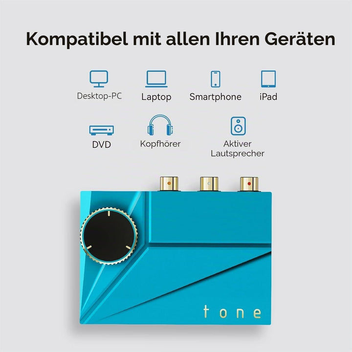 Khadas Tone2 Pro - Kopfhörerverstärker DSD512/768K/32Bit ES9038Q2M Hohe Auflösung Tragbarer Ausgewog