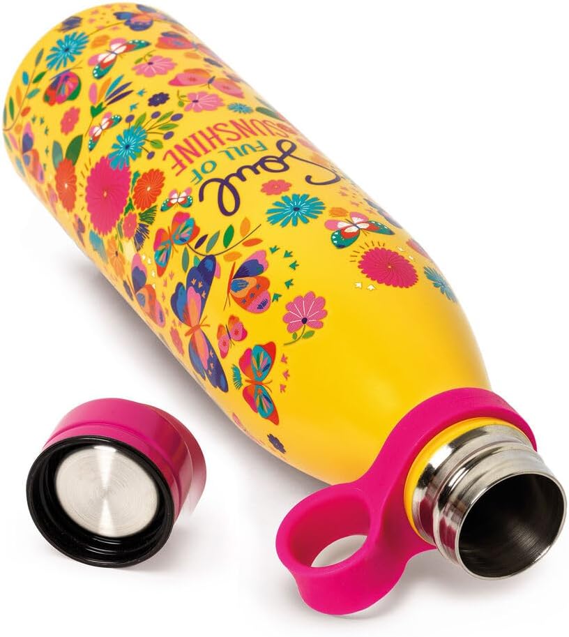 Legami - Hot&Cold, Thermoflasche 800 ml, Ø 8 cm, leicht und robust, luftdichter Verschluss, abnehmba