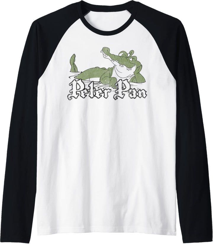 Disney Peter Pan Tick-Tock The Crocodile Raglan